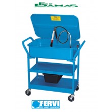 VASCA DI LAVAGGIO SU CARRELLO FERVI ART. 0232